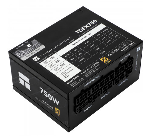 TR-TGFX750 750W sfx規格　フルモジュラー電源 Thermalright TR-TGFX750 SFX gold medal full module computer